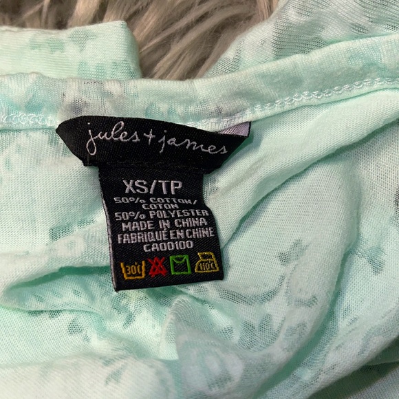 ✨2/20✨NWOT JULES+JAMES Mesh T-Shirt - Picture 4 of 4